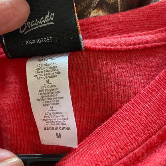 Harley Davidson Idaho Falls Red Graphic Tee Medium - Picture 7 of 7